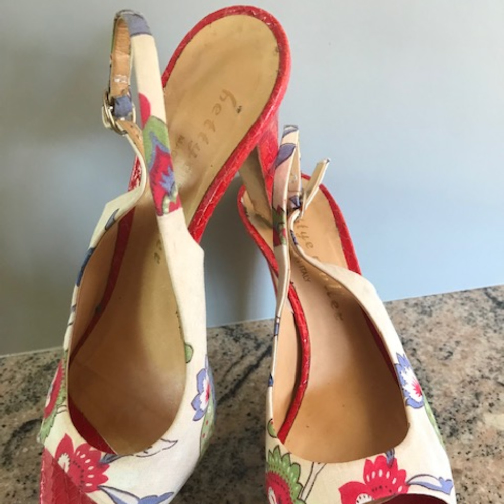 Beautiful Bettee Muller Colorful  Leather Shoes - Picture 2 of 7